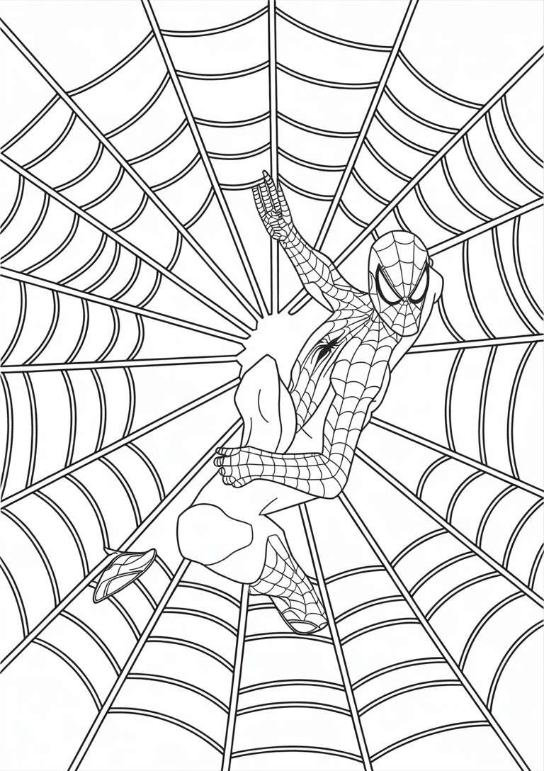 Spiderman Web Trap