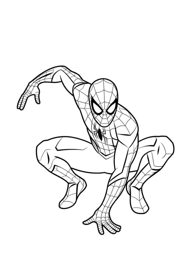 Spiderman Coloring Pages