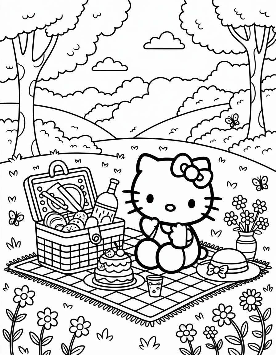 Hello Kitty Picnic