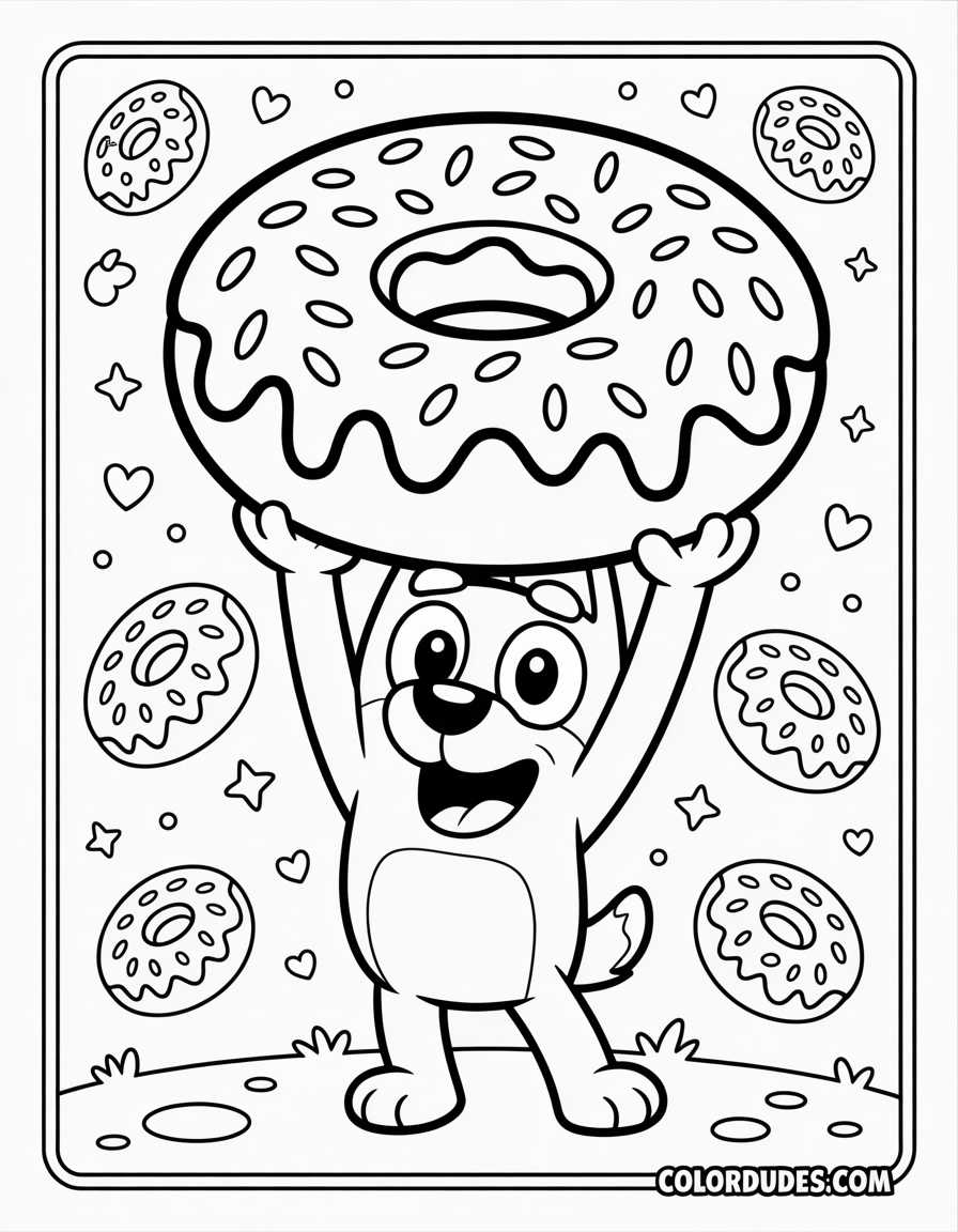 Bluey Donut Lover