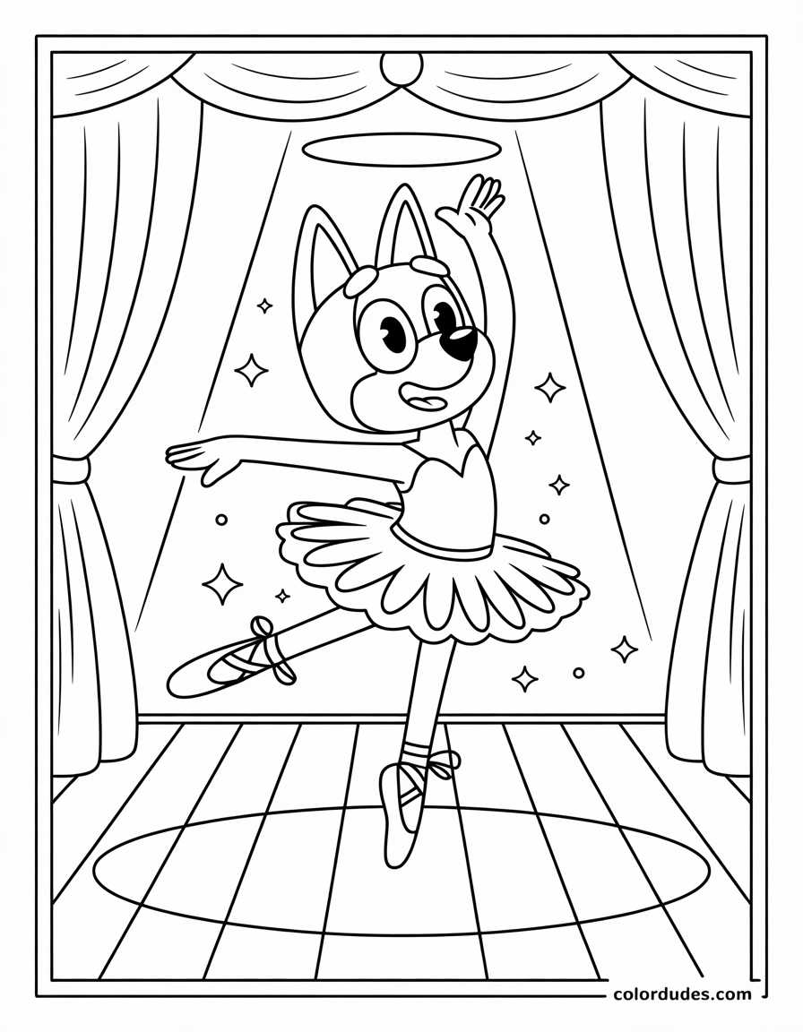 Bluey Ballerina