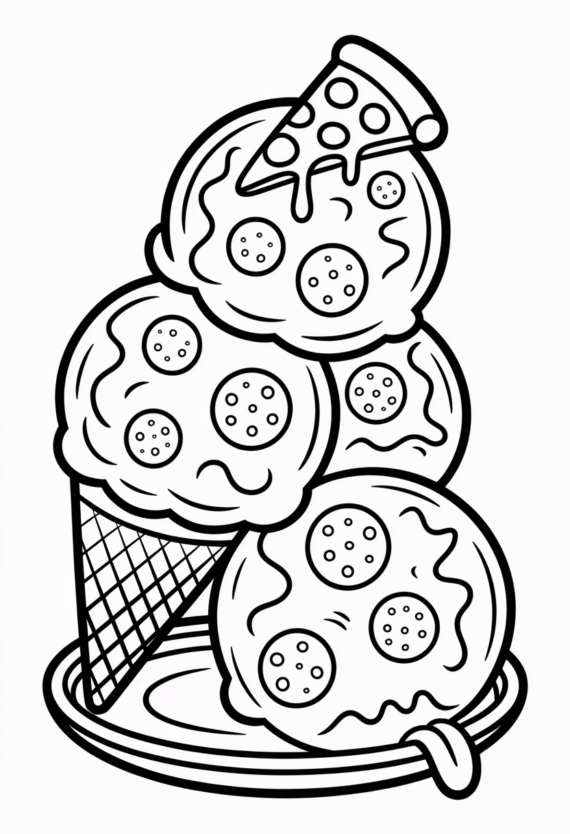 Pizza Ice Cream