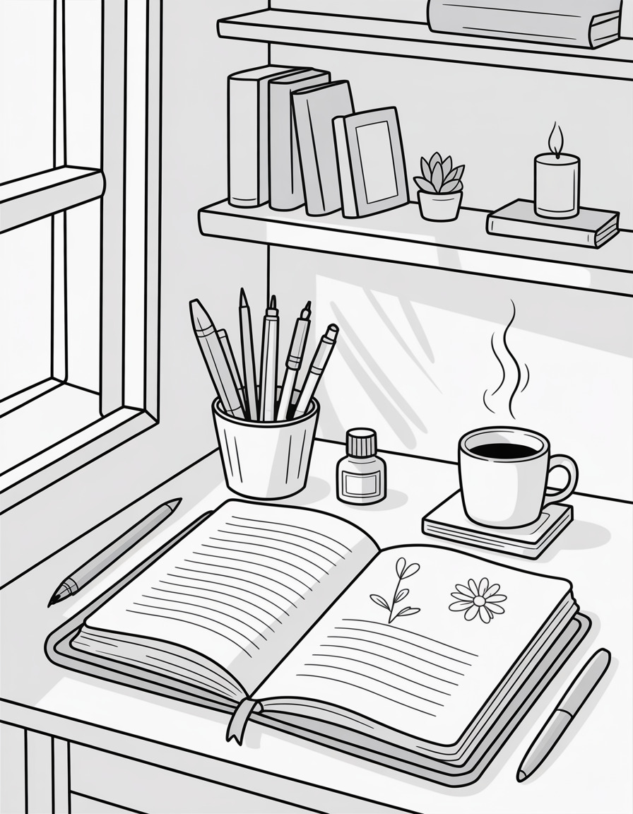 Journaling Desk Nook