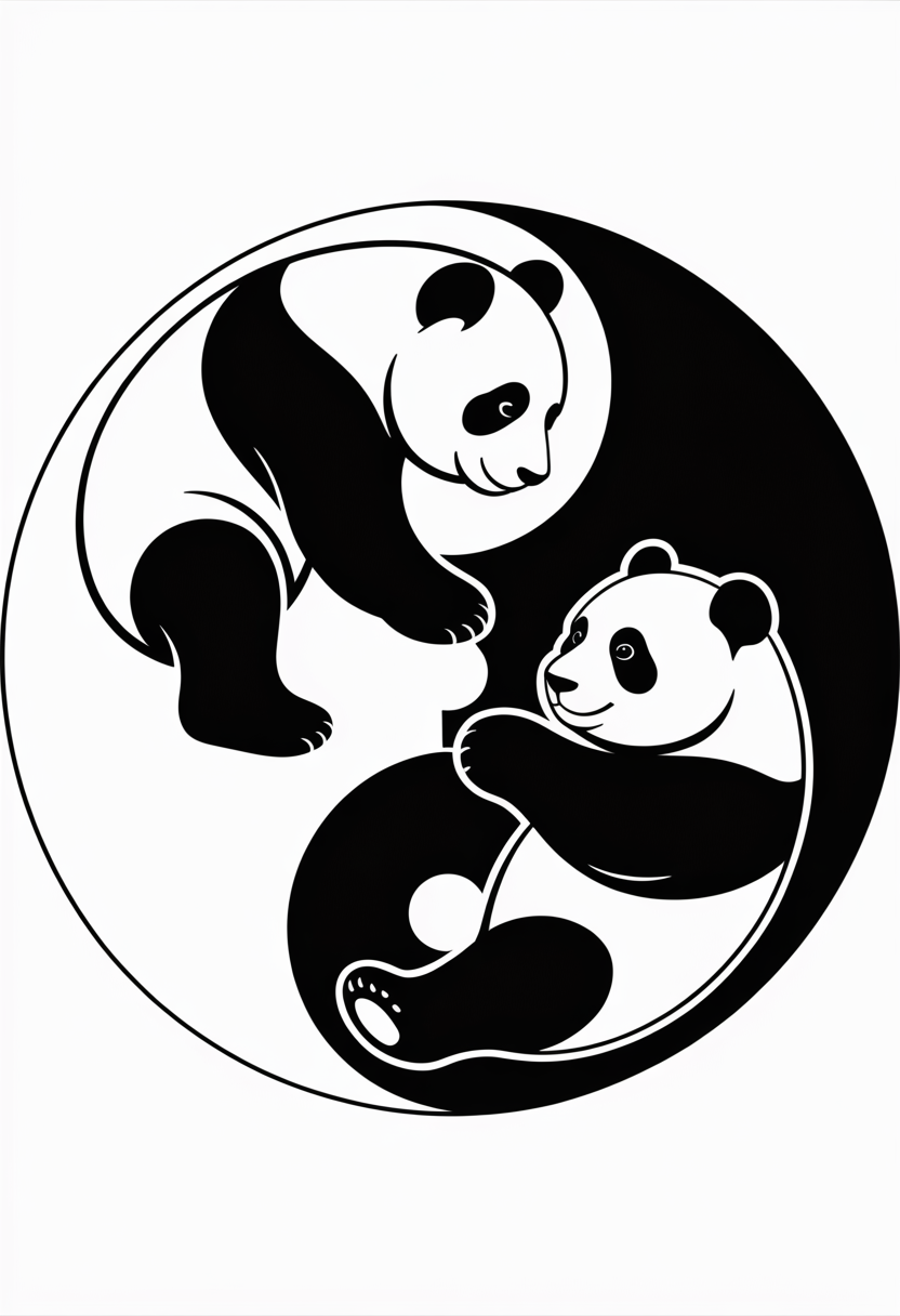 Yin Yang Pandas