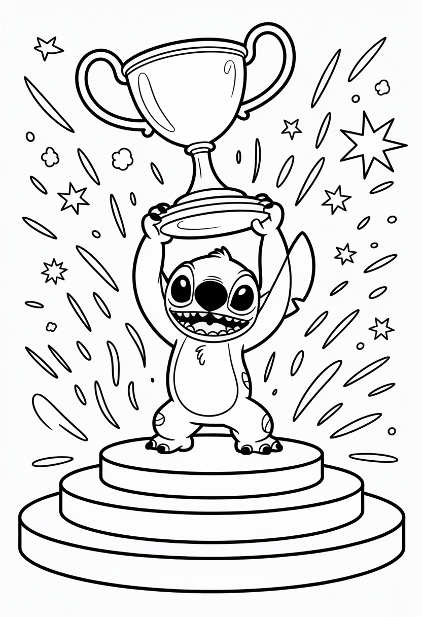 Stitch Winning Trophy