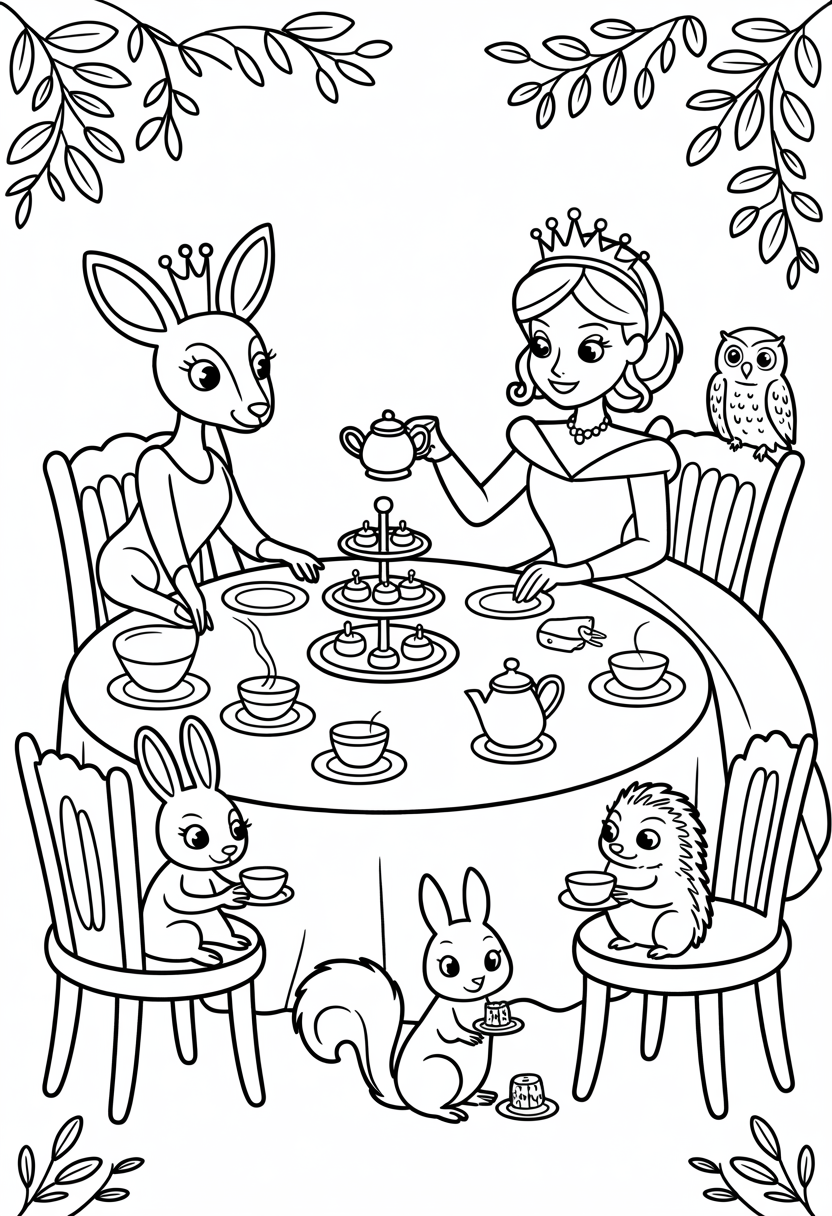 Animal Tea Party