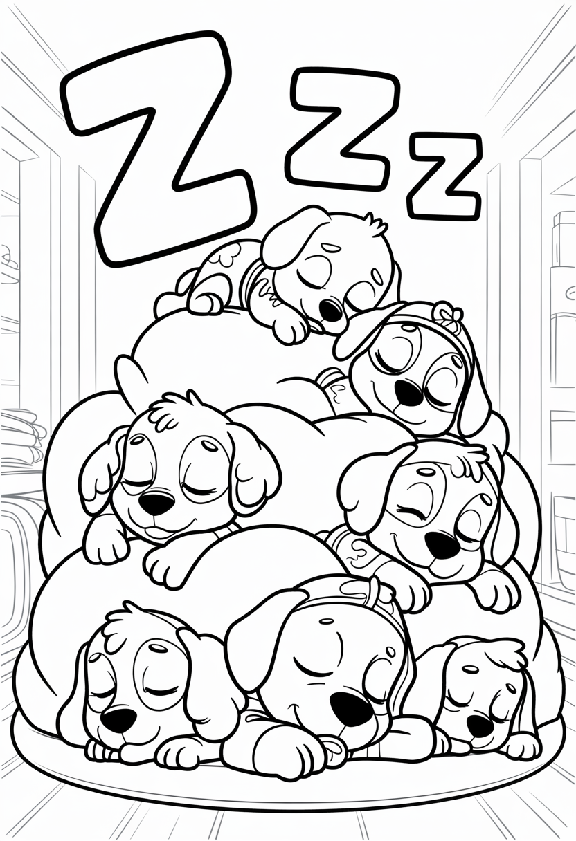 Sleeping Pile