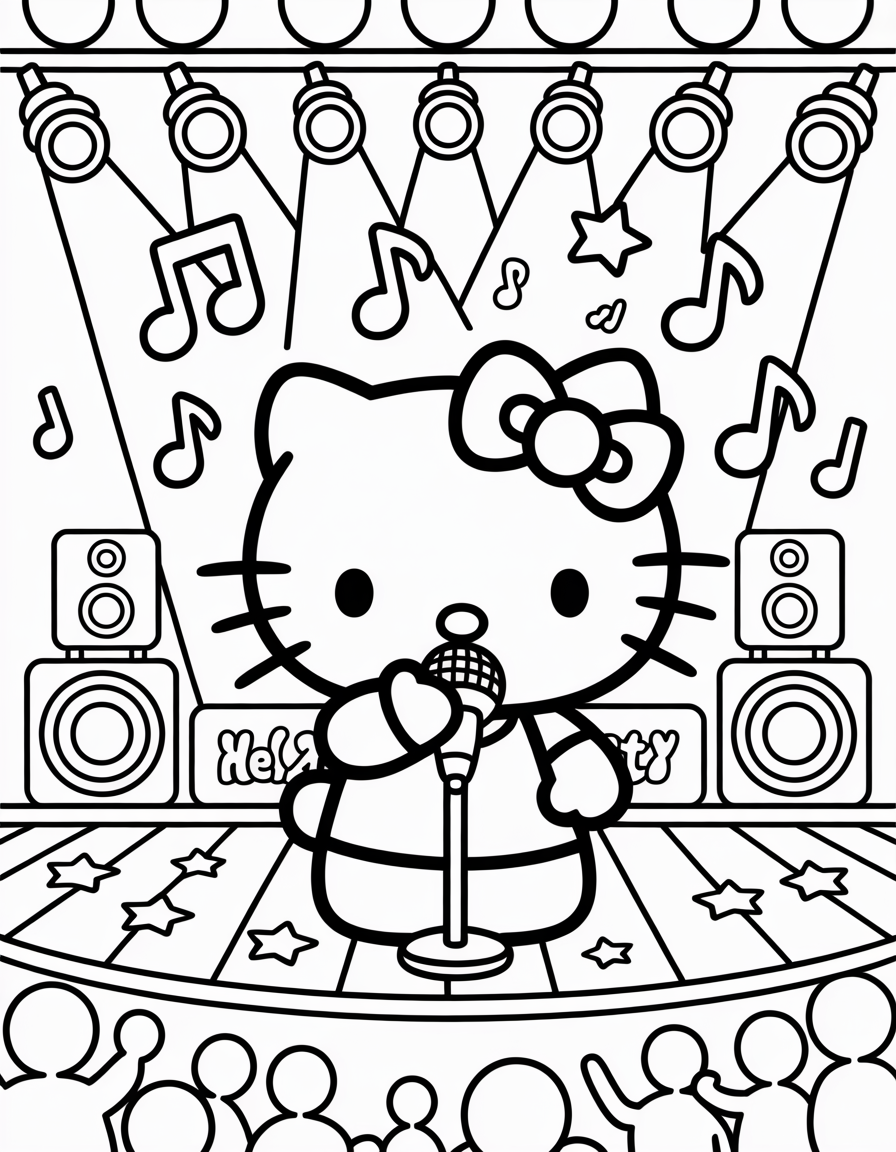 Hello Kitty Music Performance