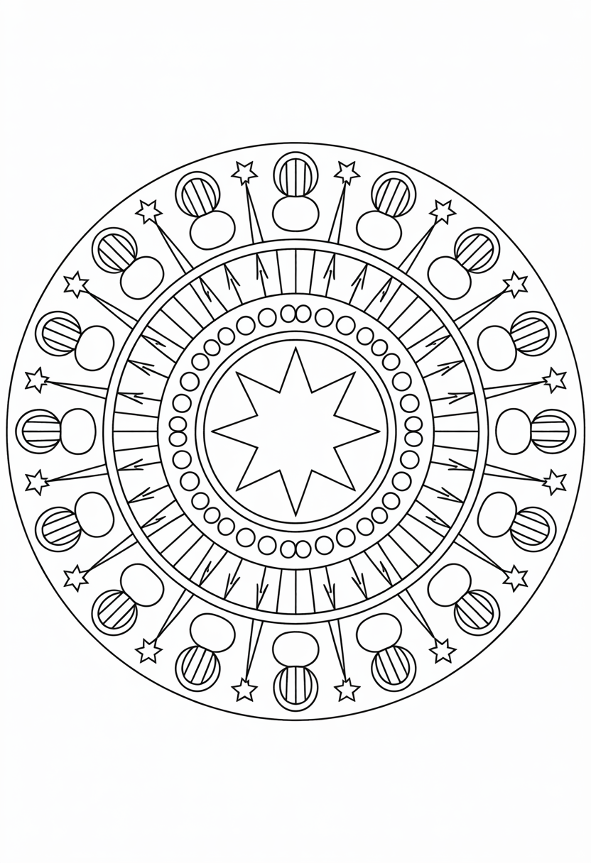 SuperKitties Mandala