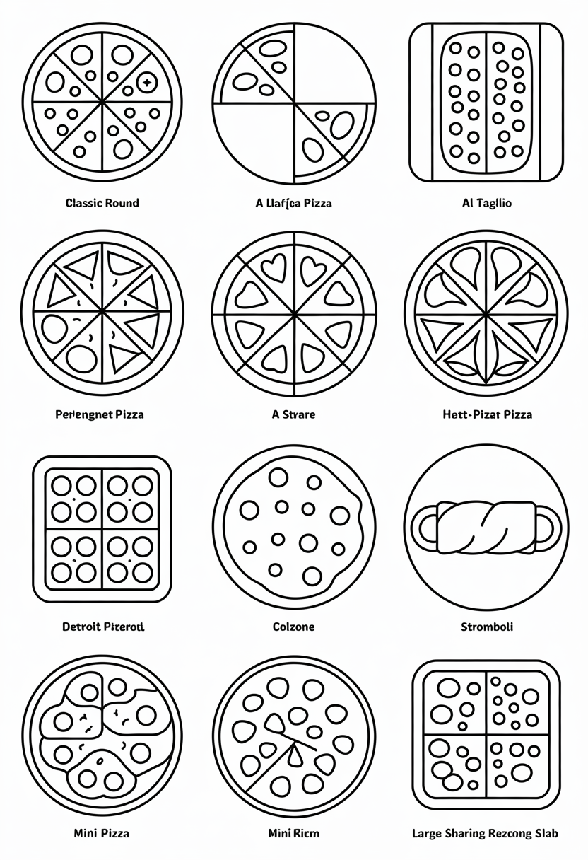 Pizza Shape Variety