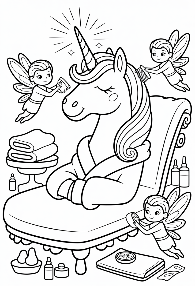 Unicorn Spa Day