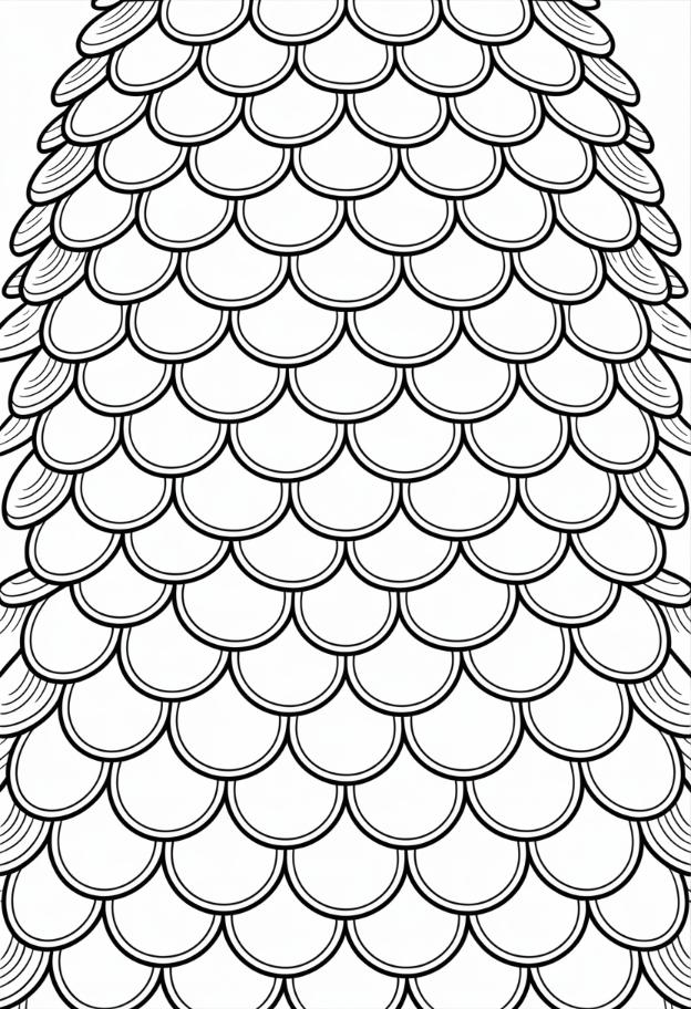 Dragon Scale Pattern Page