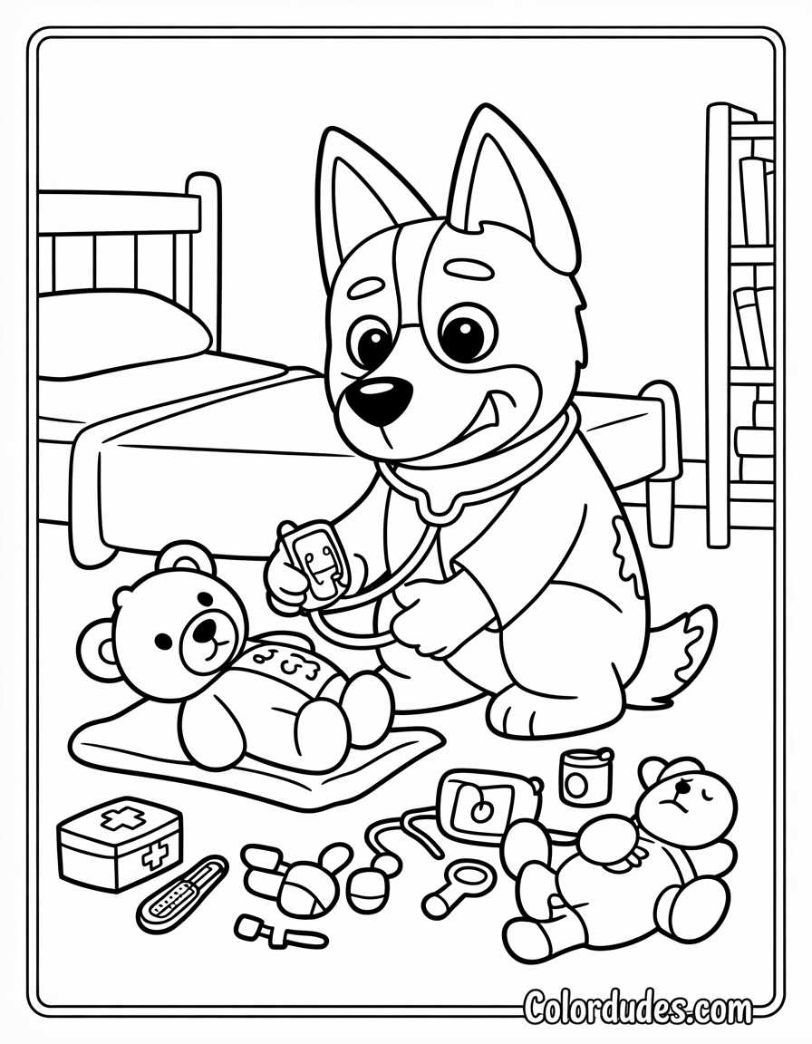 Bluey Pretend Play Doctor