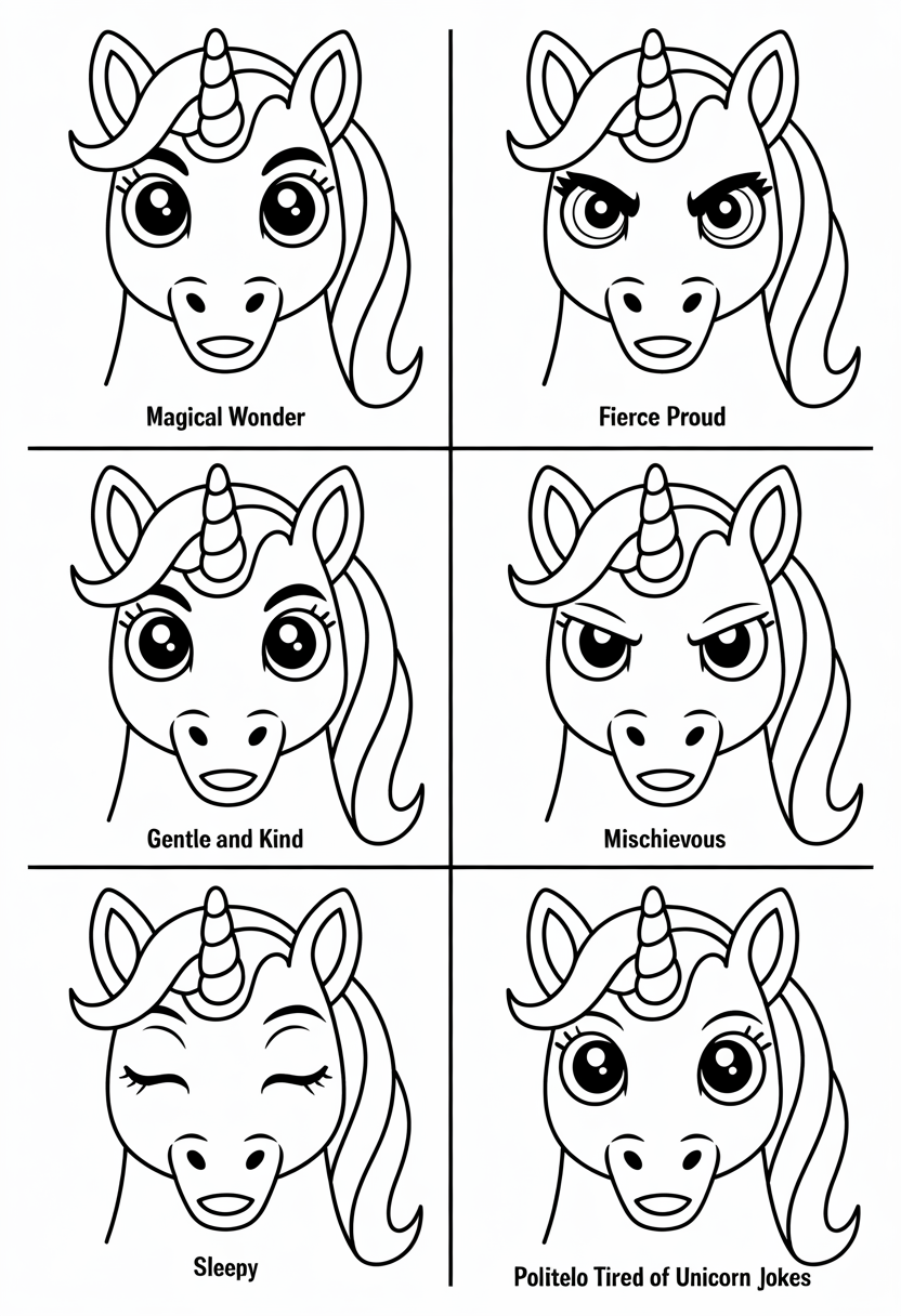 Unicorn Expression Sheet