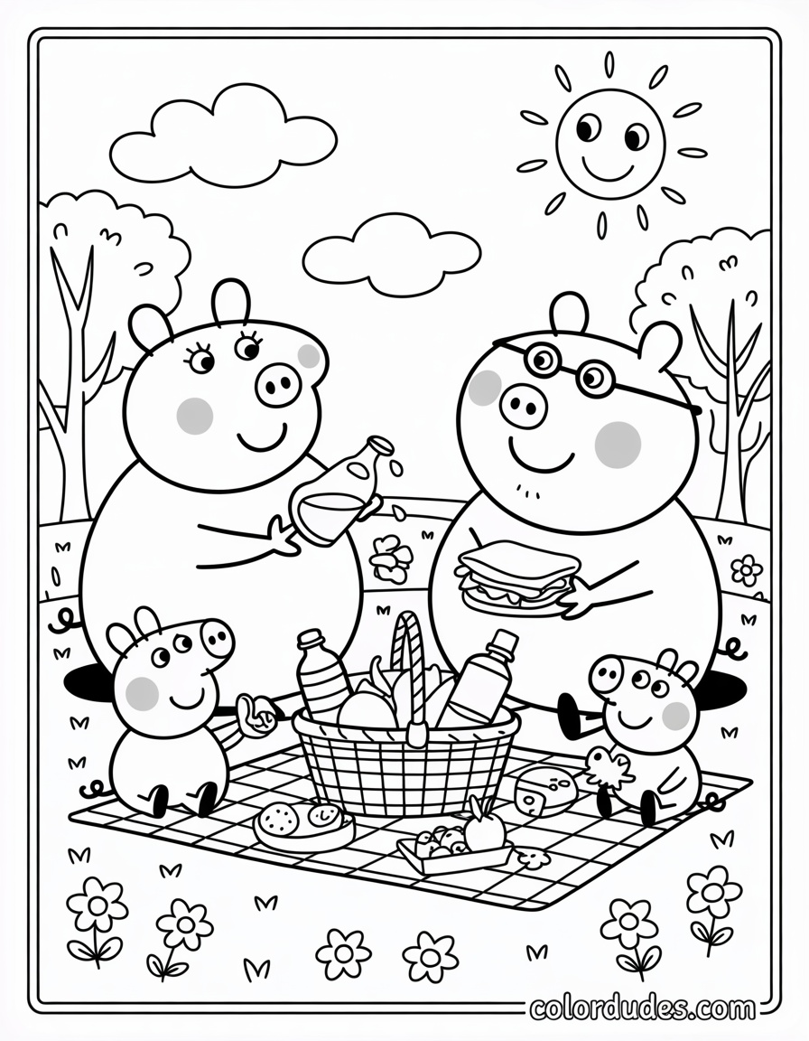 Peppa Family Picnic