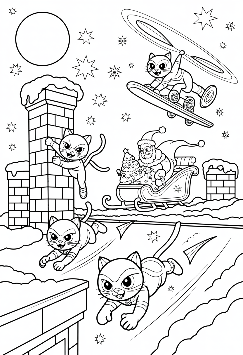 Christmas Rescue Scene