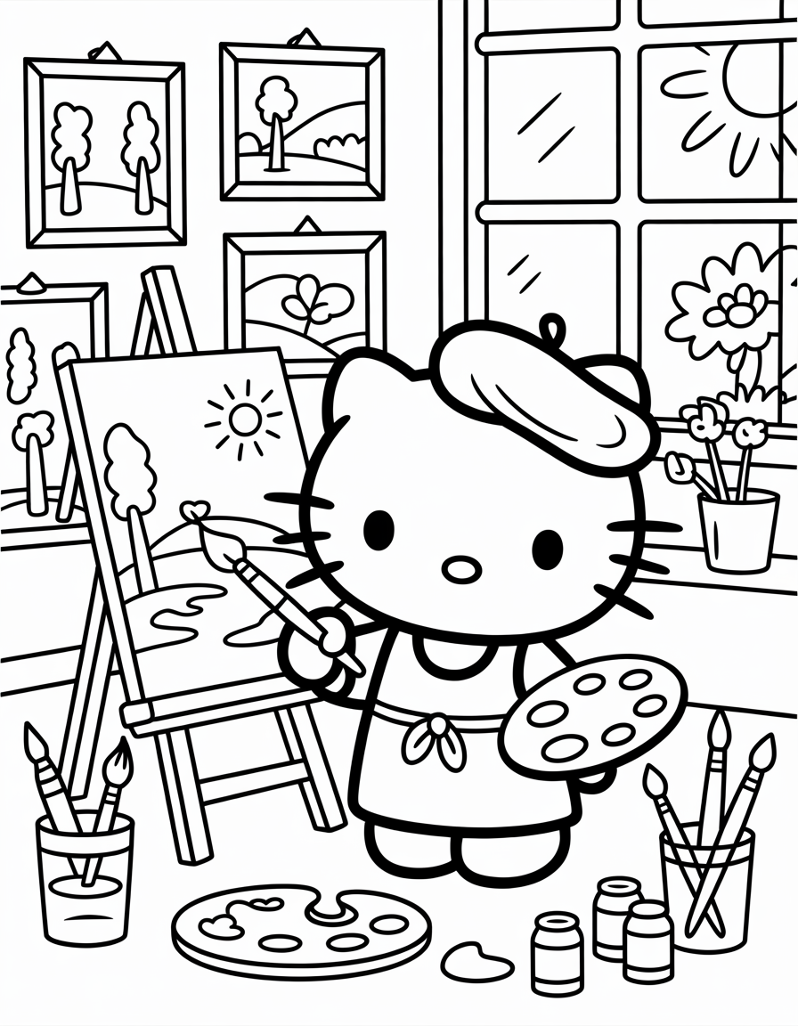 Hello Kitty Artist