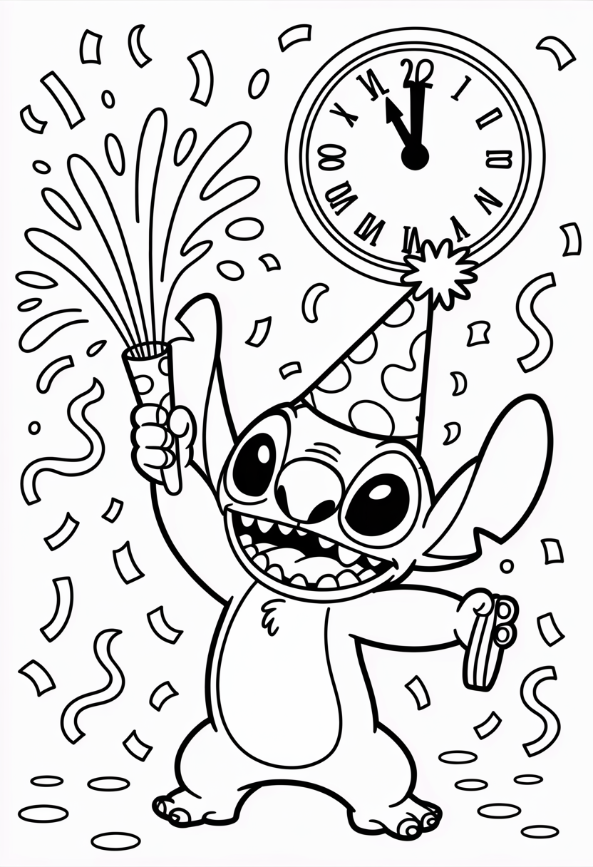Stitch New Year Celebration