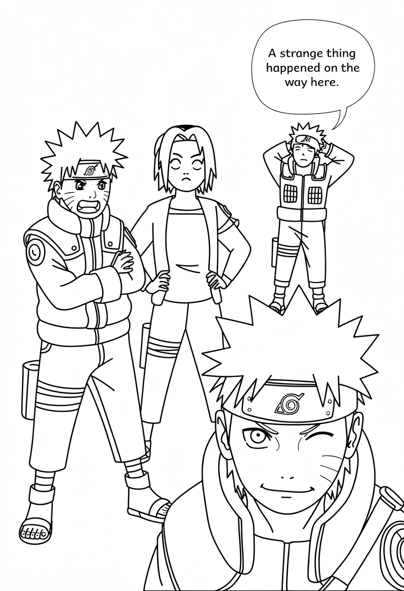 Kakashi Arriving Late