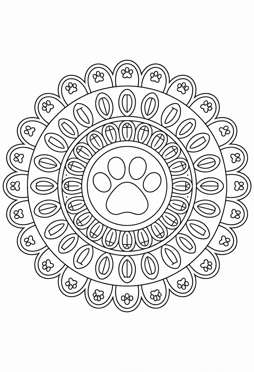 PAW Patrol Mandala