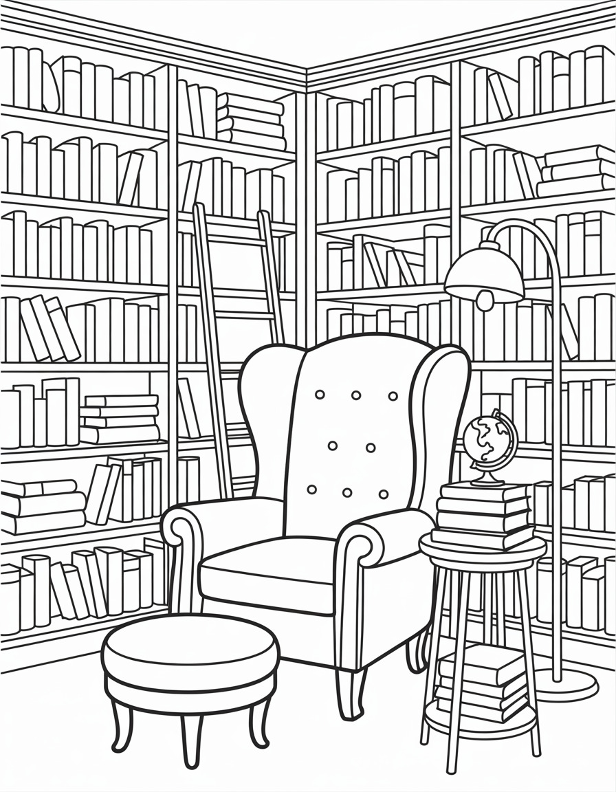 Library Reading Chair