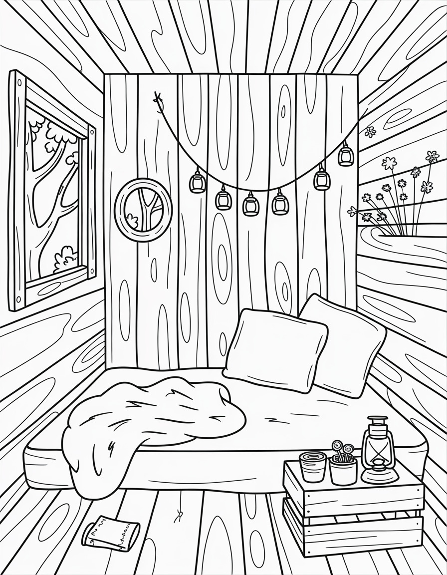 Treehouse Cozy Interior