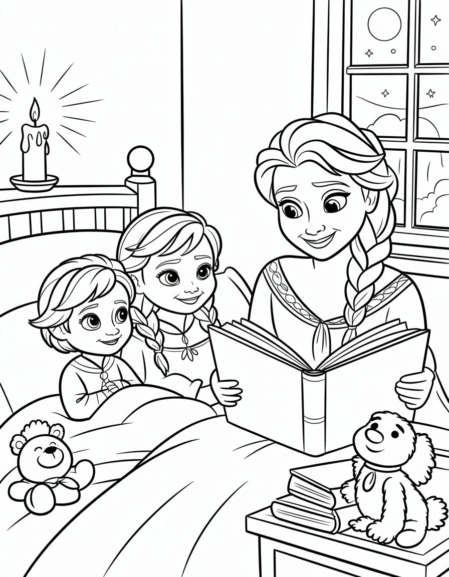 Elsa Bedtime Story