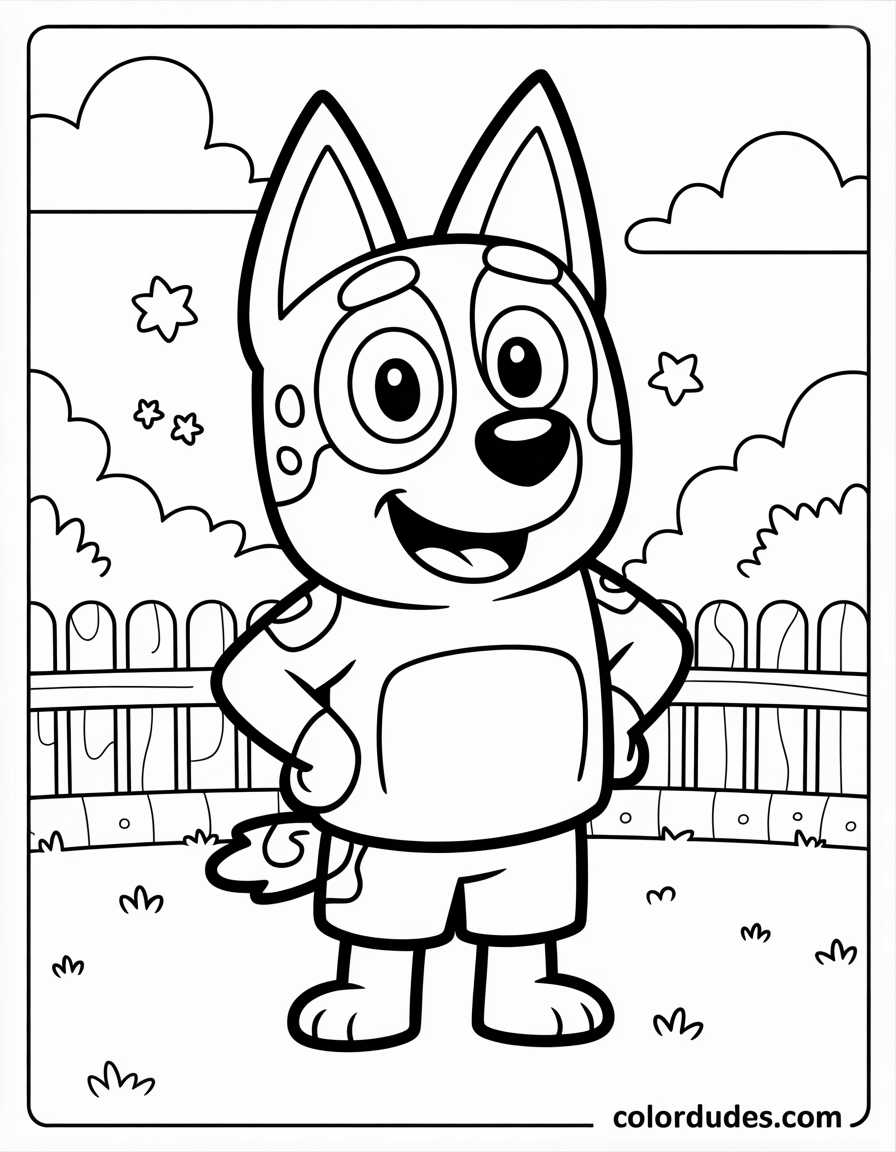 Rusty Heeler Portrait