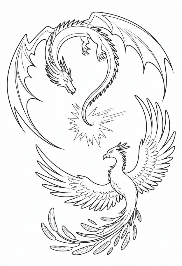 Dragon and Phoenix