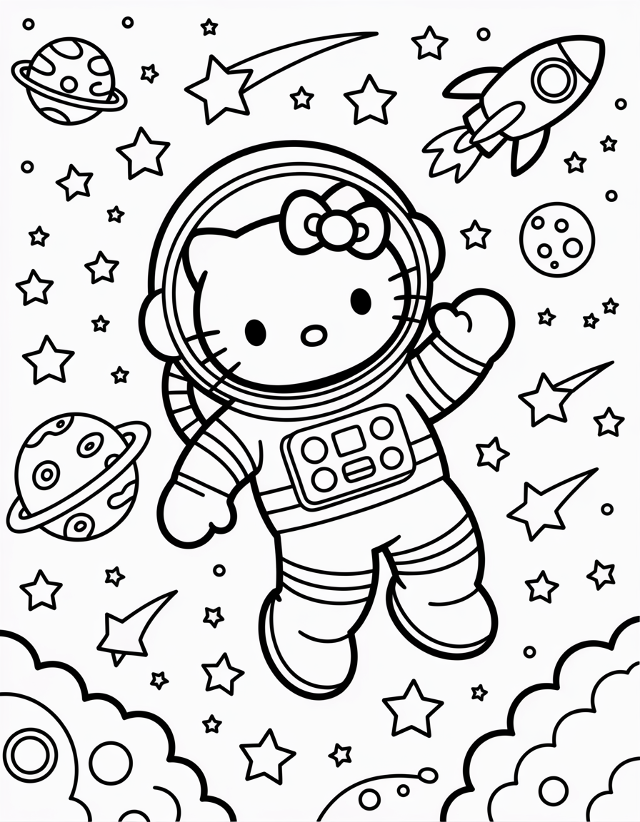 Hello Kitty Astronaut