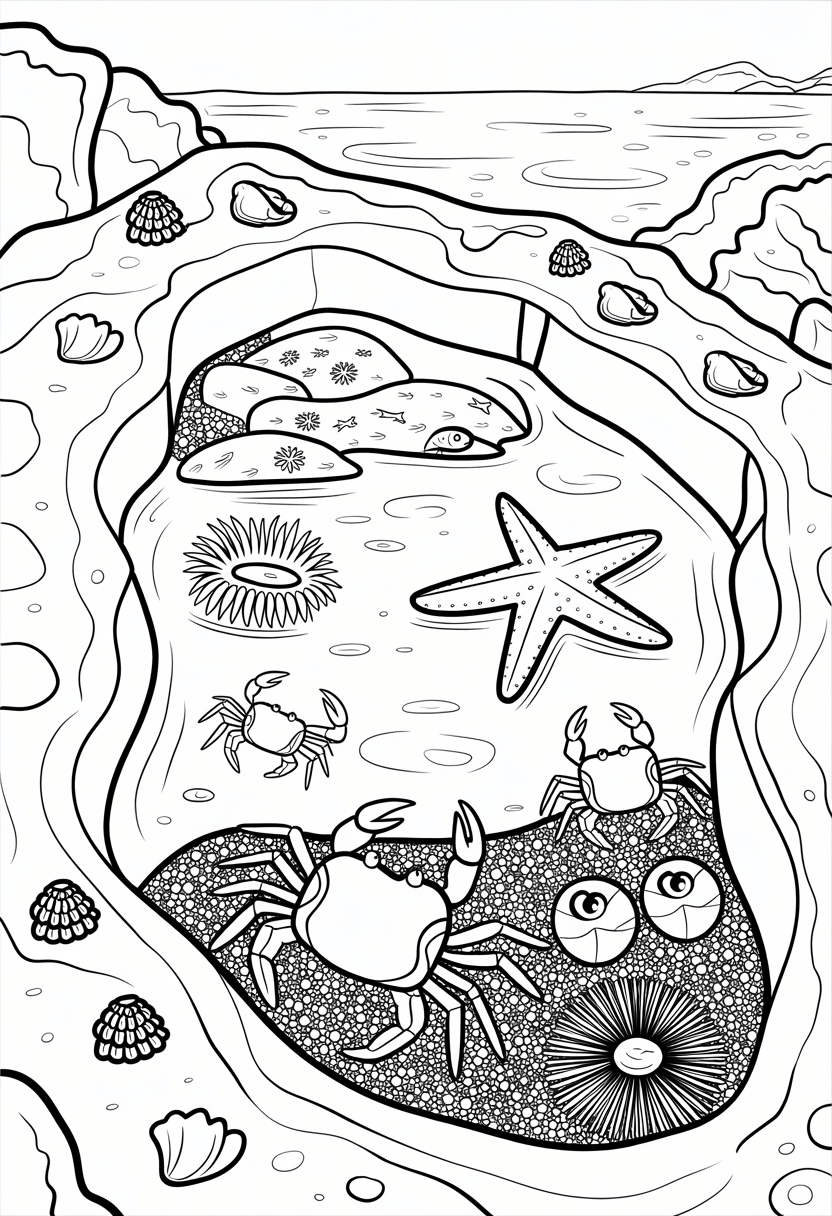 Tide Pool Scene