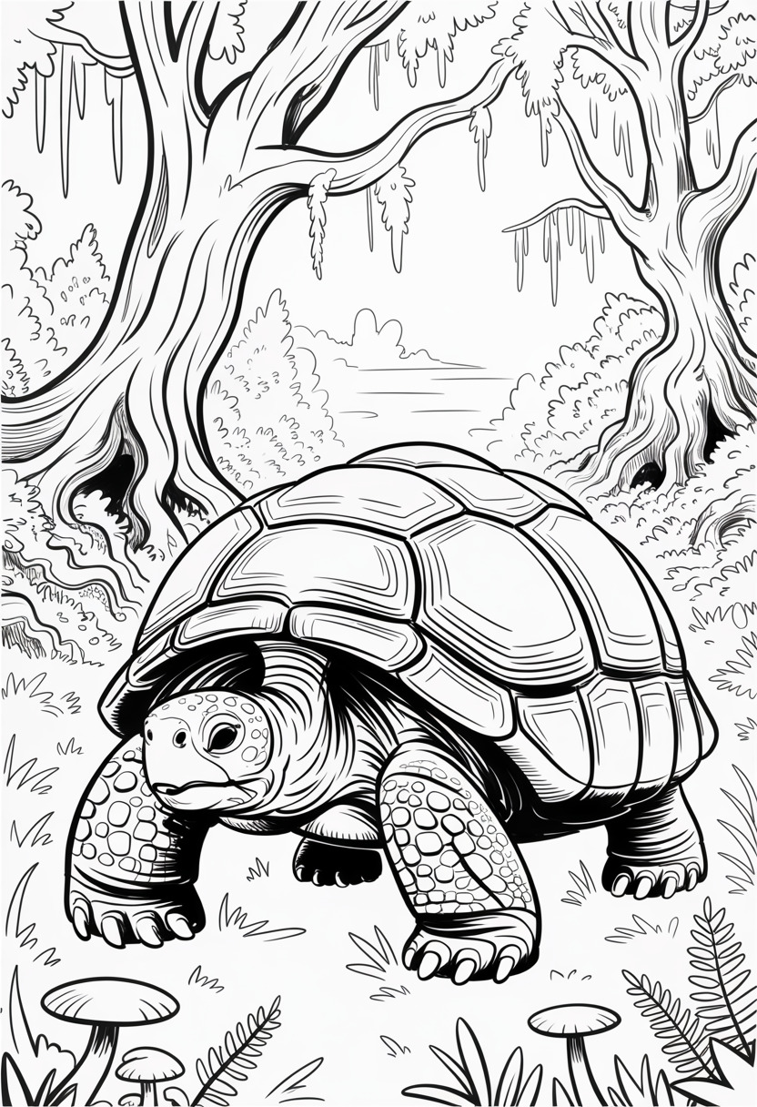 Ancient Wise Tortoise