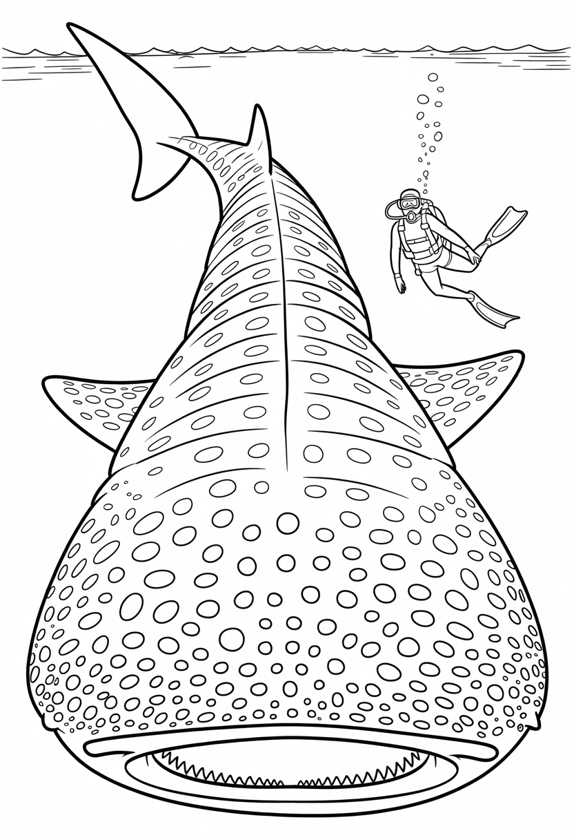 Whale Shark and Diver
