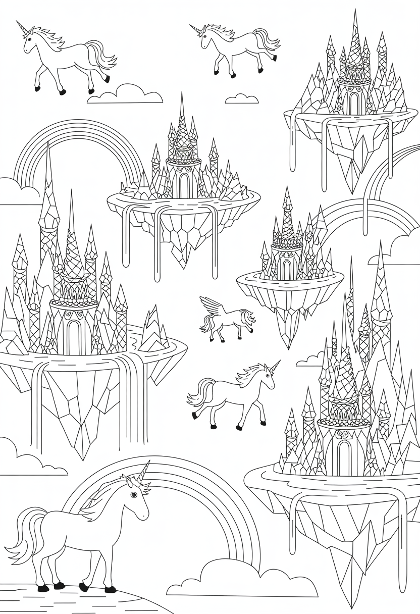 Unicorn Kingdom Scene