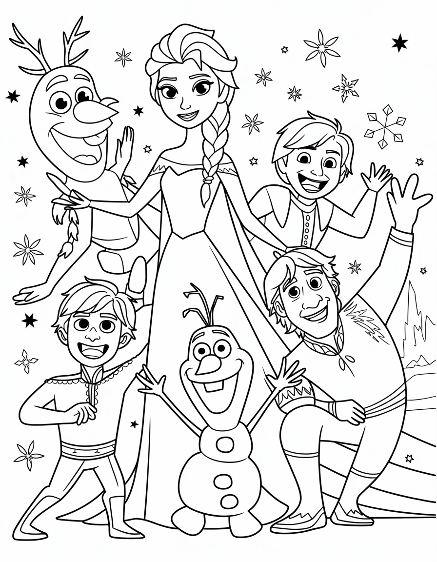 Elsa Full Cast Frozen