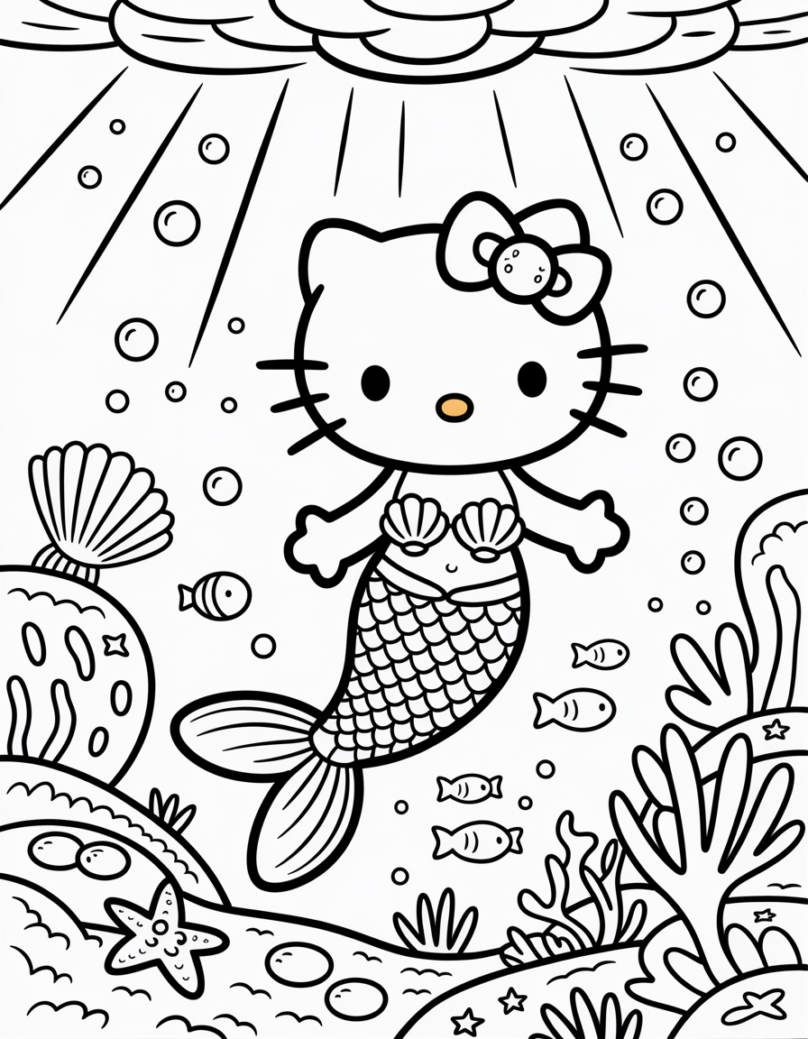 Hello Kitty Mermaid