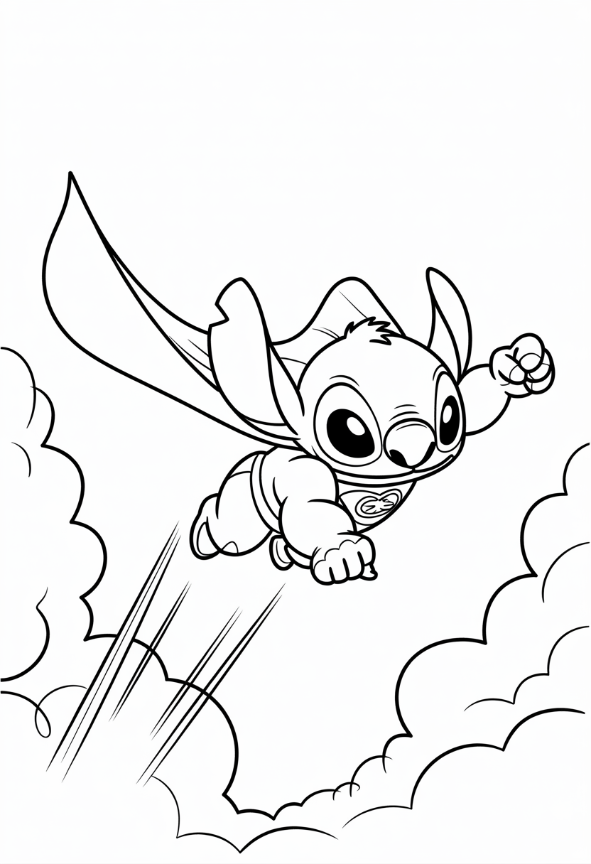 Stitch Superhero