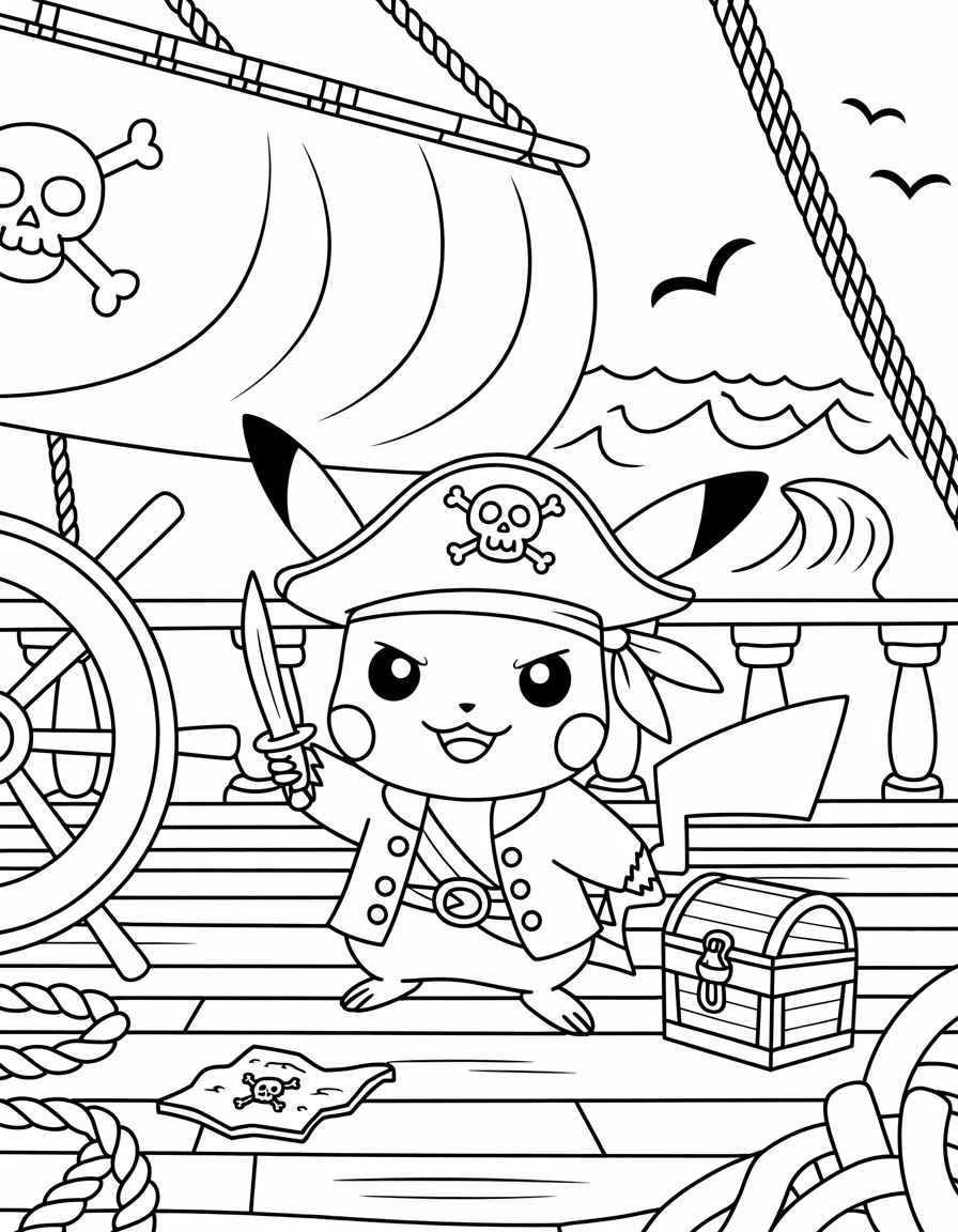 Pikachu Pirate