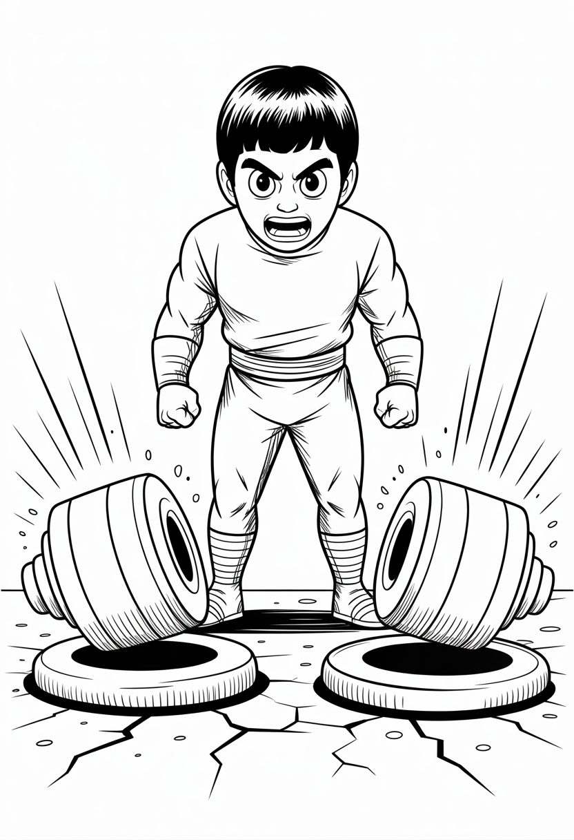 Rock Lee Weights