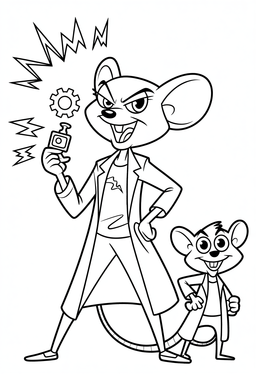Lab Rat and Otto Portrait