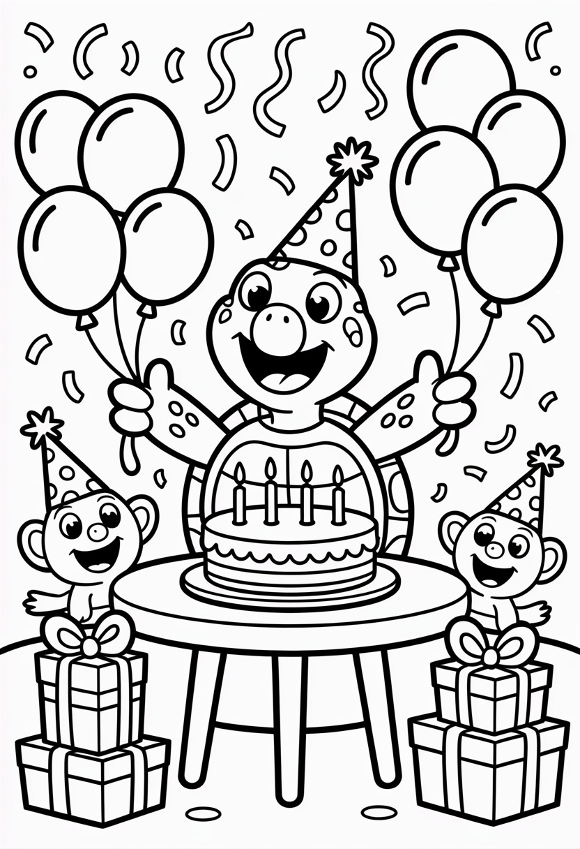 Turtle Birthday Party