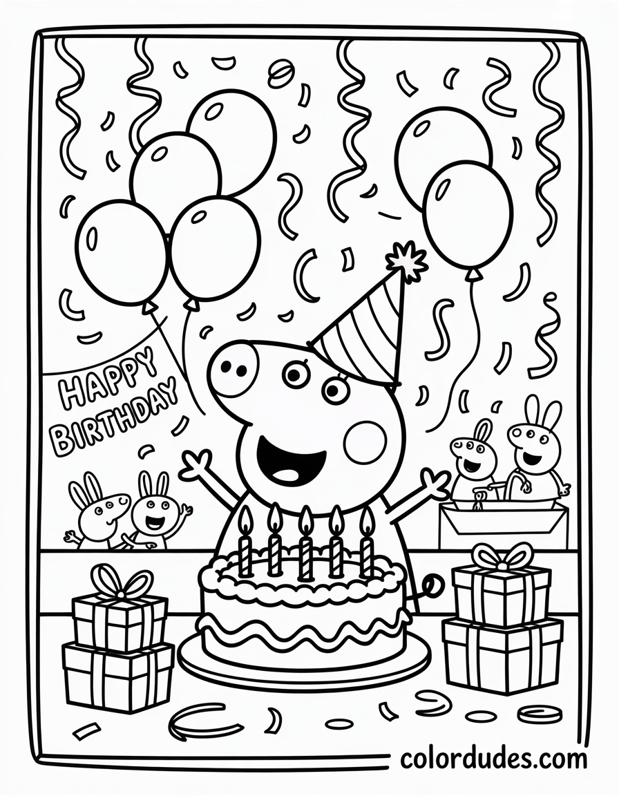 Peppa Birthday Party