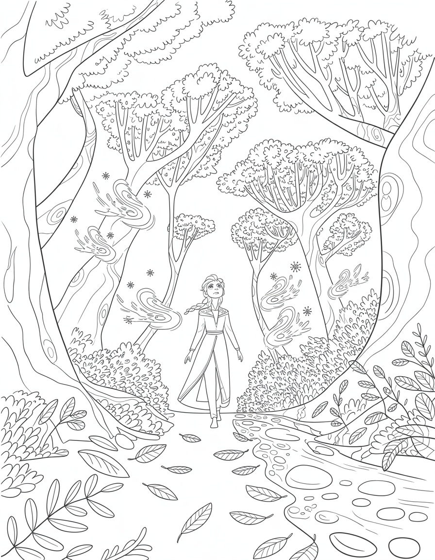 Elsa Frozen 2 Enchanted Forest