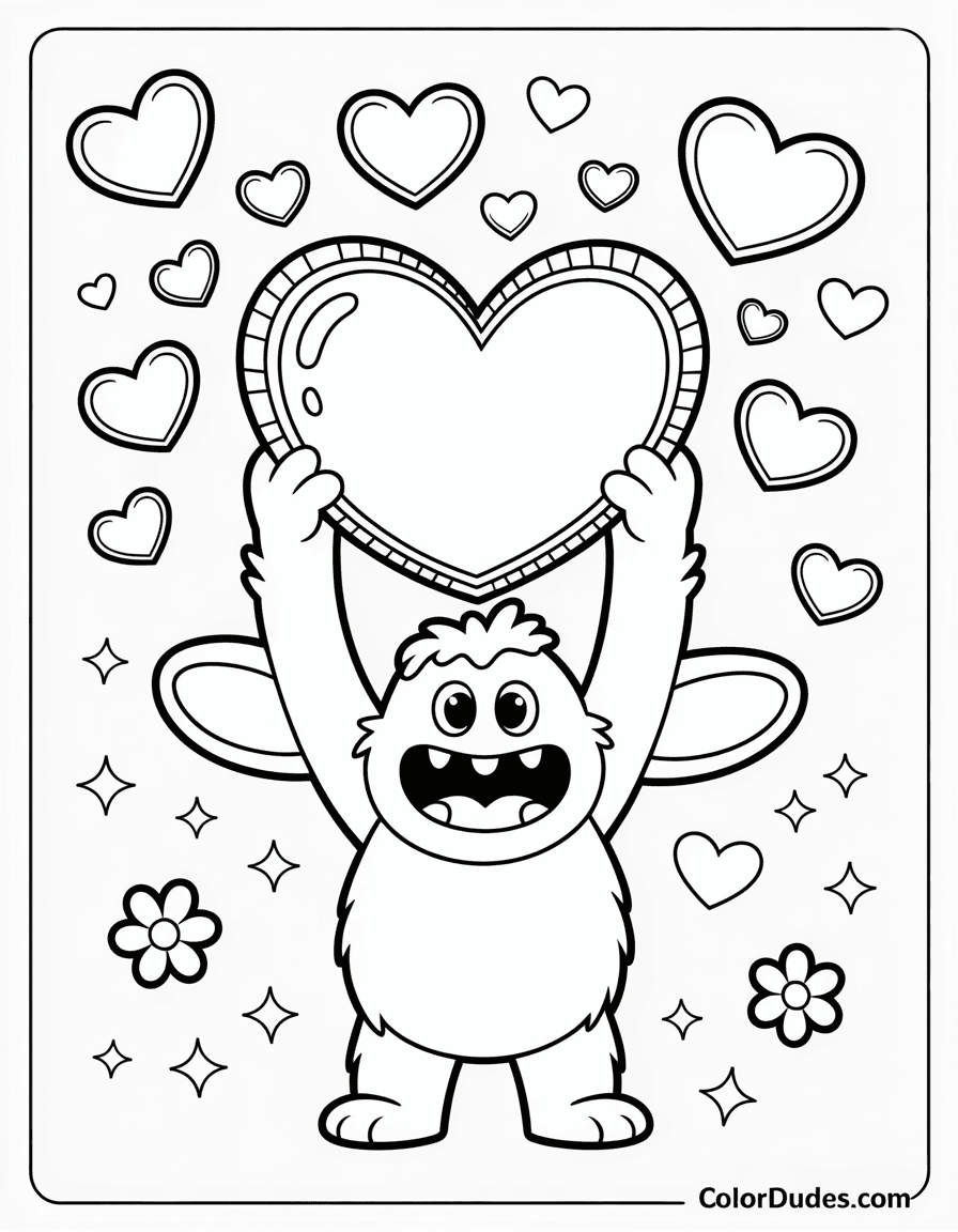 Labubu Holding a Heart