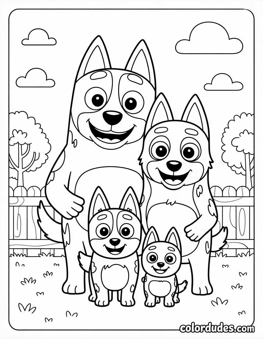 Heeler Family Portrait