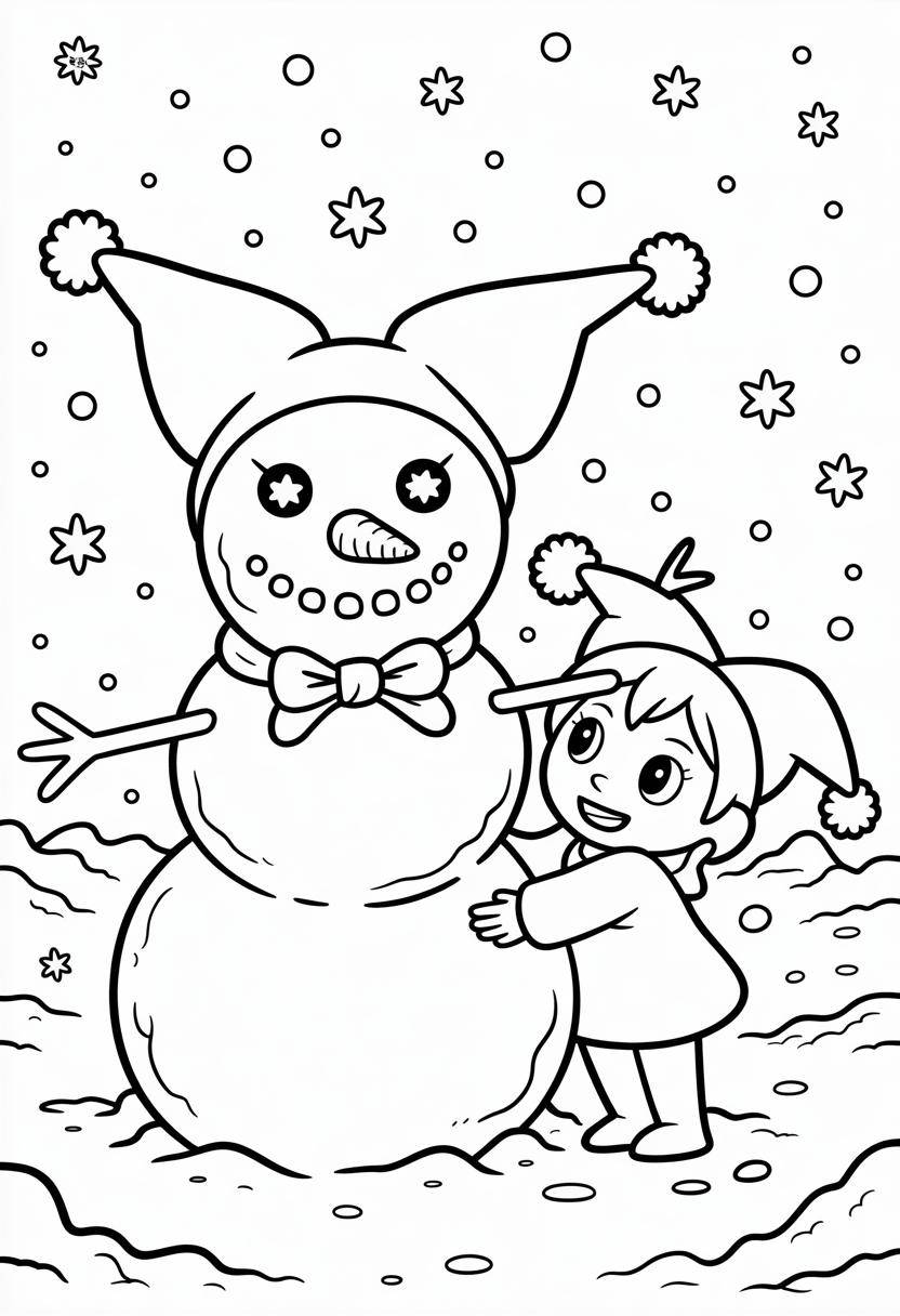 Snowman Kuromi