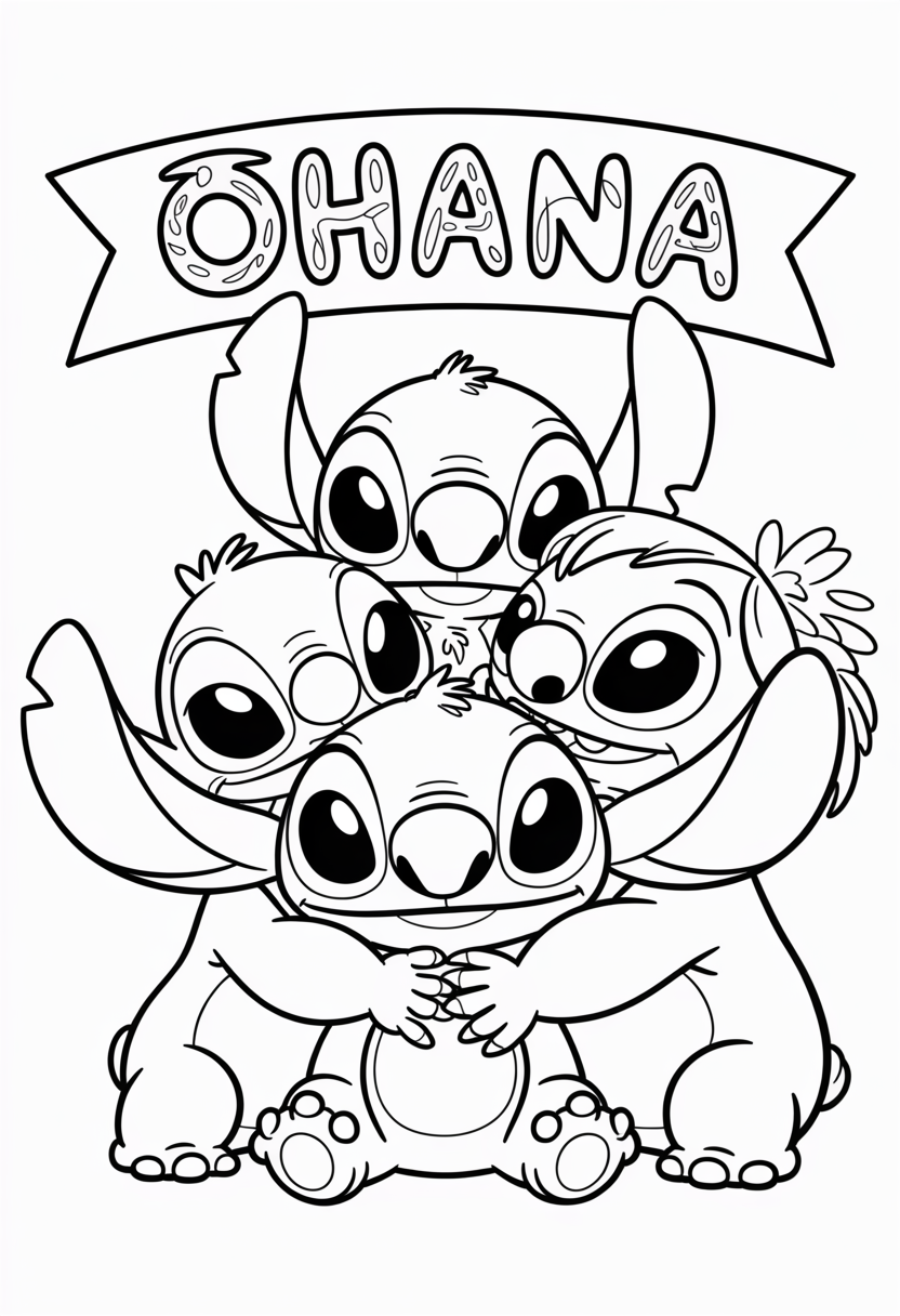 Stitch Ohana Hug