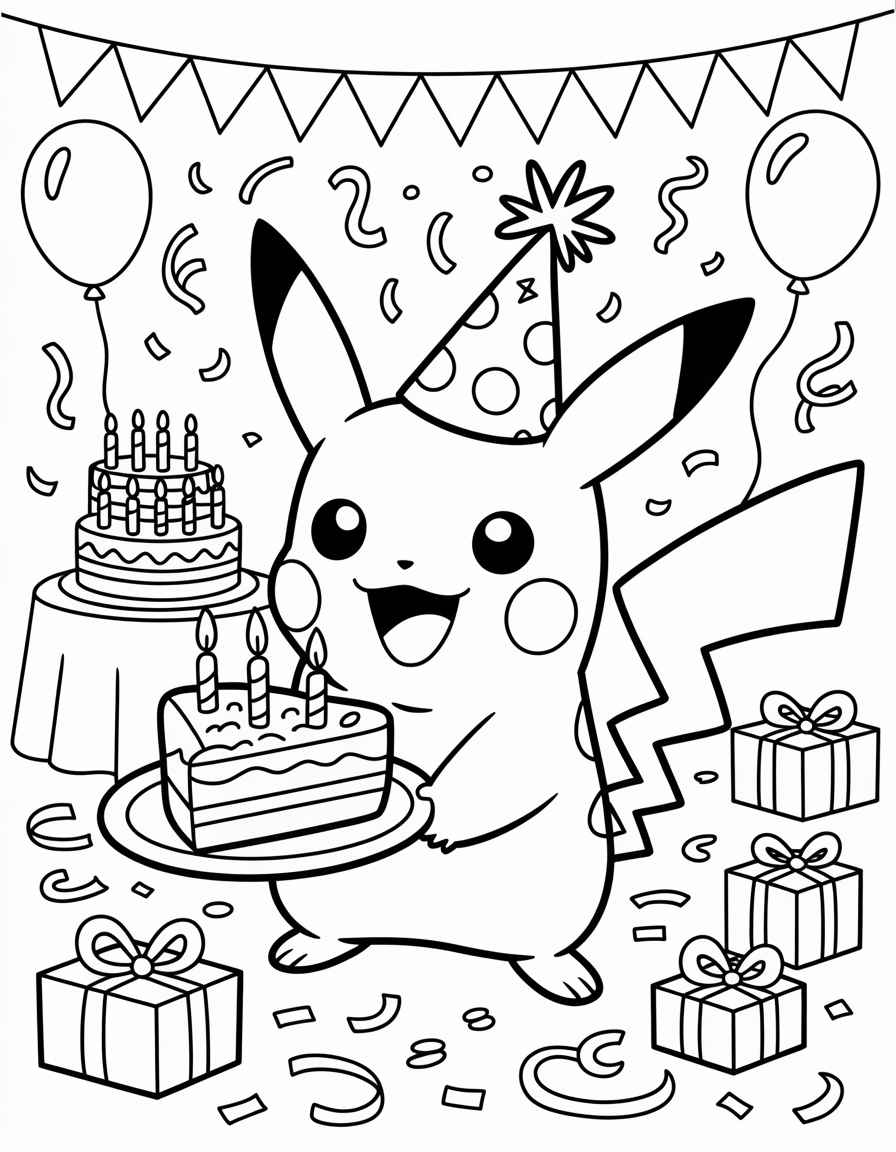 Pikachu Birthday Party