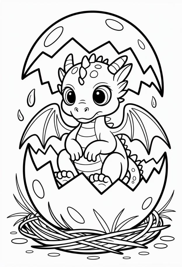 Baby Dragon Hatching