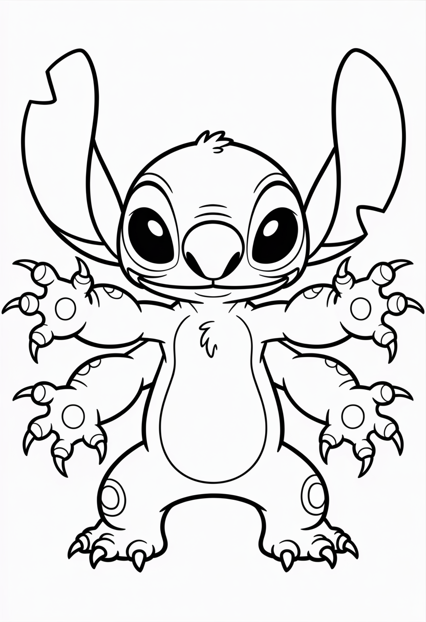 Stitch Full Alien Form